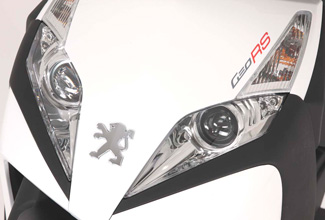 Скутер Peugeot GeoRS 250 - новый представитель городских двухколесников